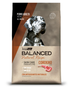 Vitalcan Balanced Natural Recipe cordero x 15Kg.