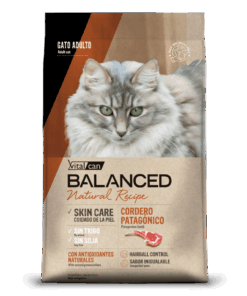 Vitalcan Balanced gato natural recipe Cordero x 7.5 kgs