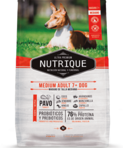 Nutrique Medium Adult 7+ Dog x 12kg