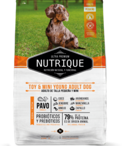 Nutrique Toy & Mini Young Adult Dog x 3kg