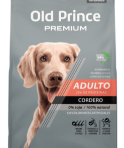 Old Prince Premium Adultos Cordero y Arroz x 15kg