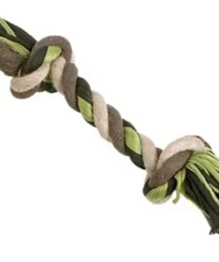 Juguete Para Perro Hueso De Soga Anti Estrés Color Combinado