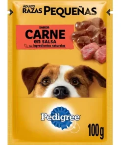 PEDIGREE alimento húmedo en sobrecito. 100gs
